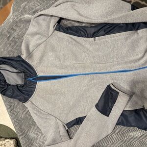 Under Armour Coldgear Gray and Navy Jacket